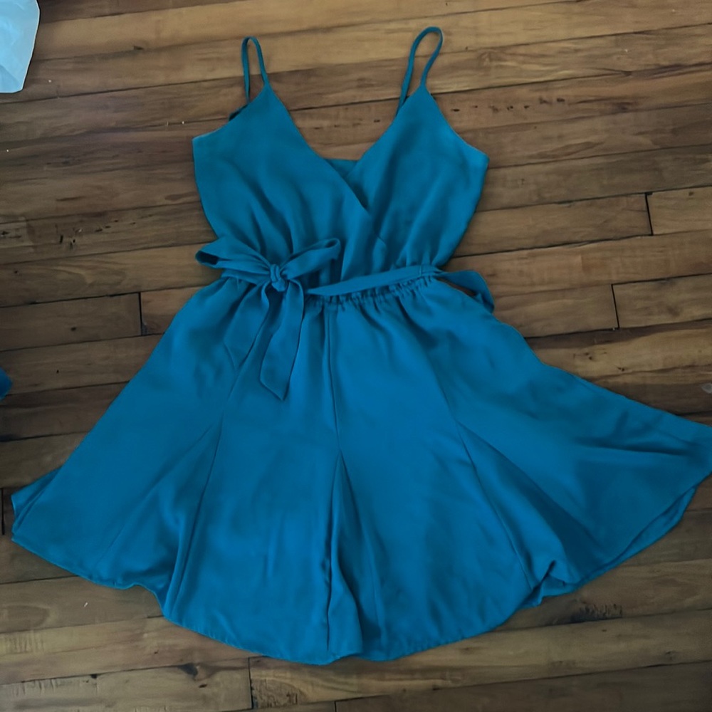 Sea Foam Green Mini Dress